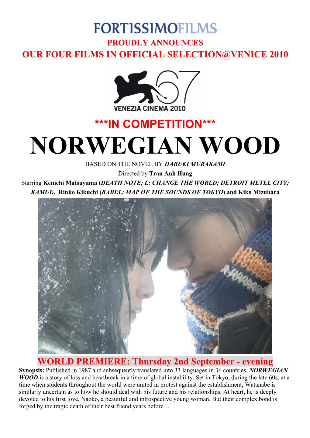 Norwegian Wood