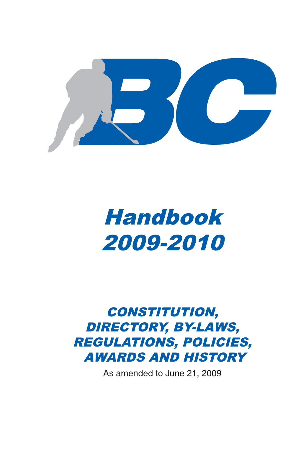 Handbook 2009-2010