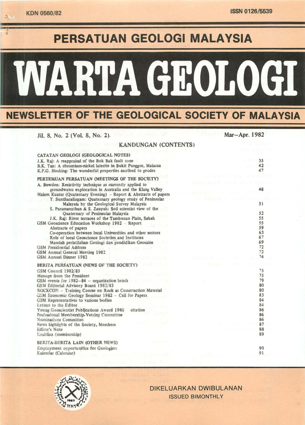 Persatuan Geologi Malaysia