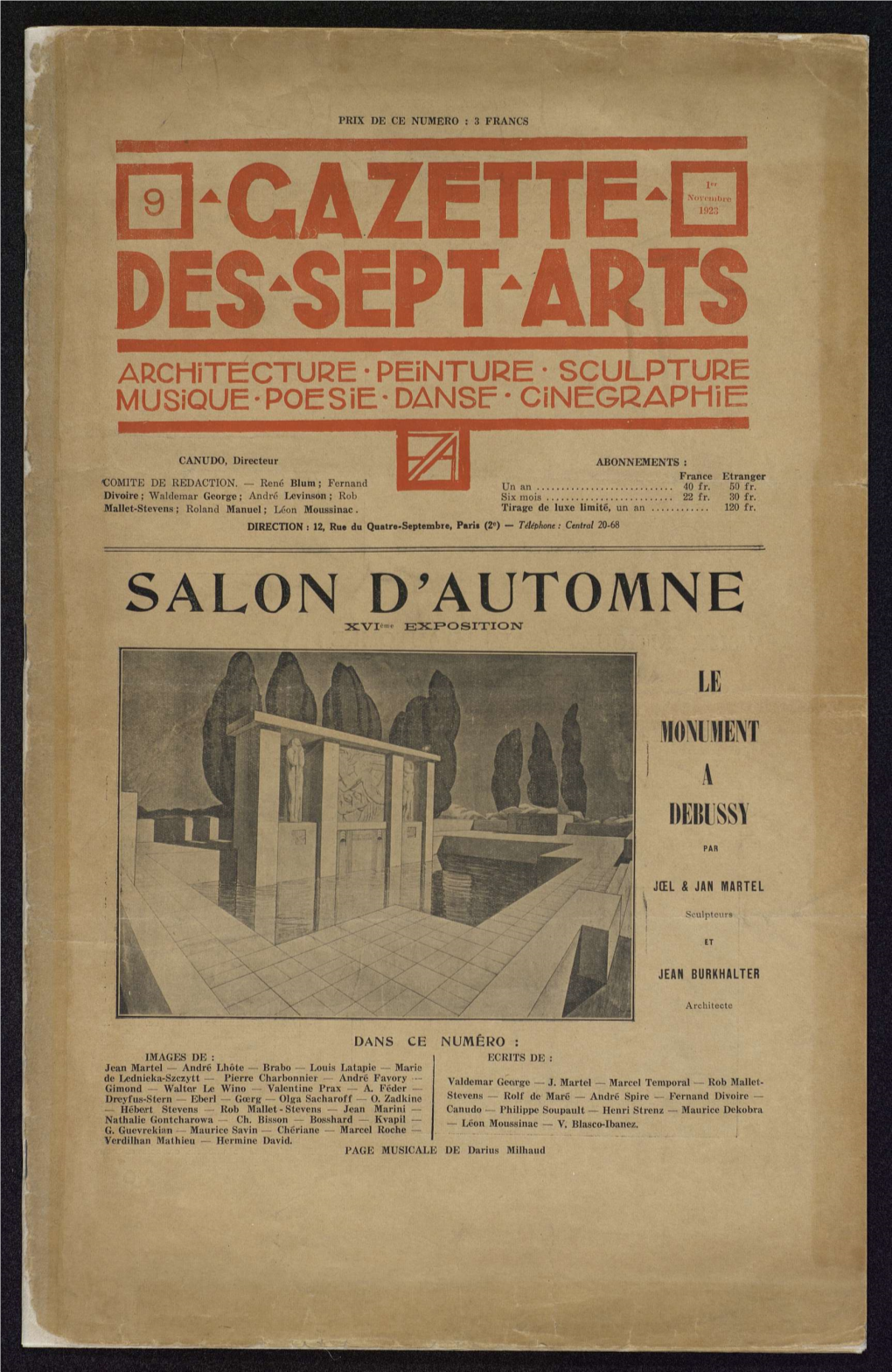 Salon D'automne Xvi""" Exposition