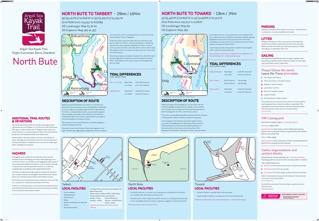 North Bute to Tarbert