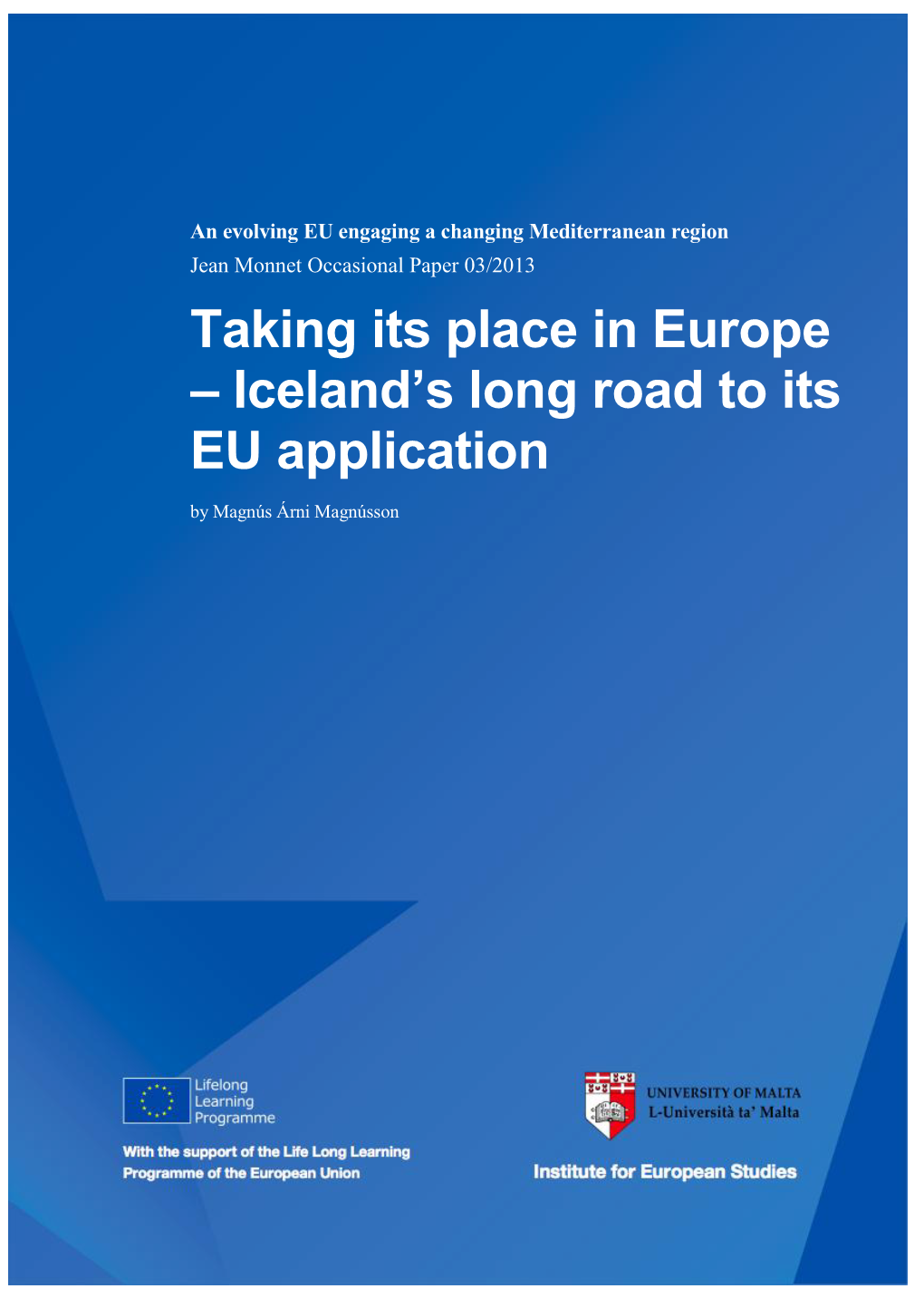 Iceland's Long Road to Its EU Application