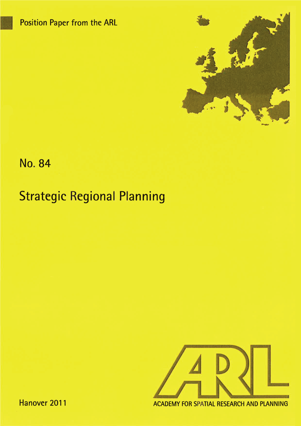 Strategic Regional Planning