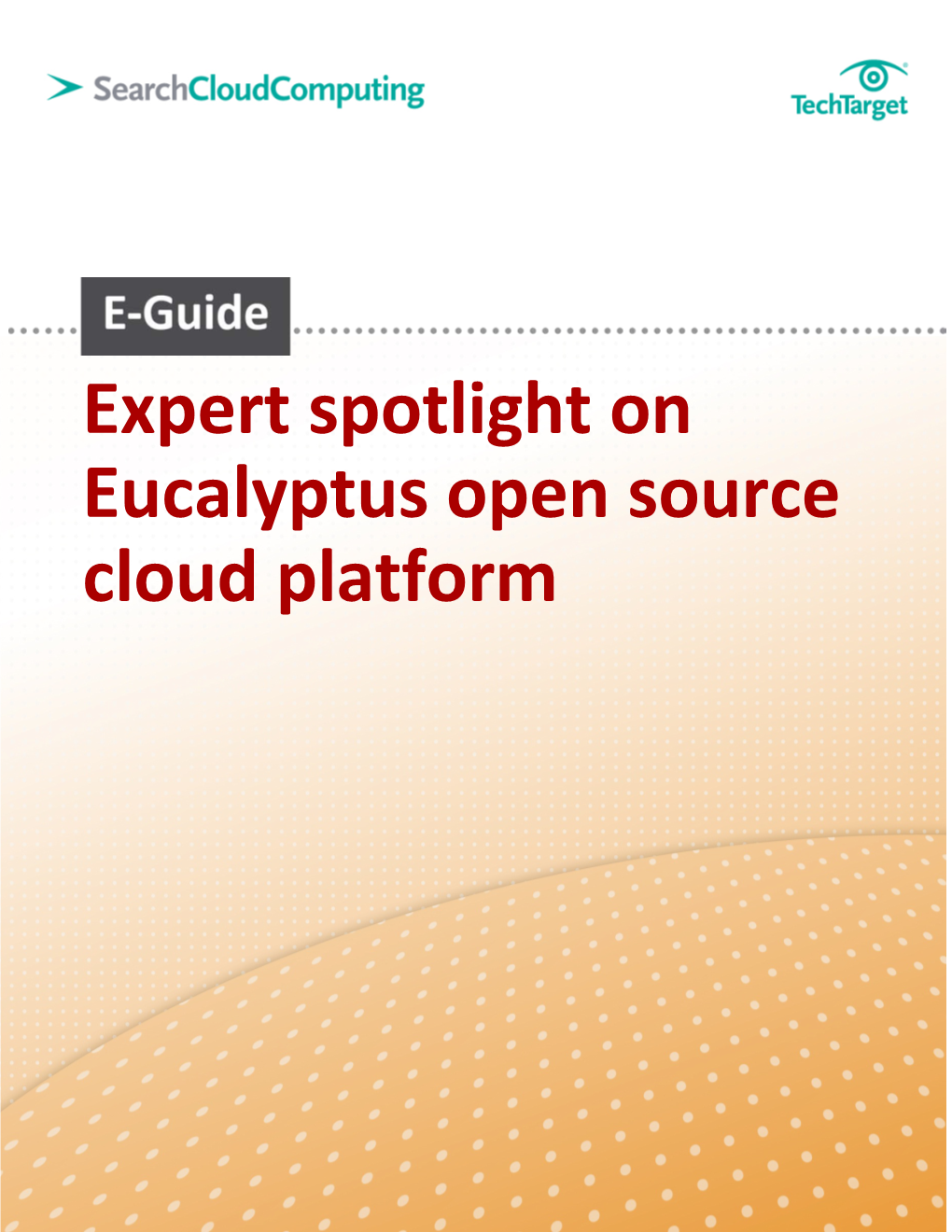 Expert Spotlight on Eucalyptus Open Source Cloud Platform