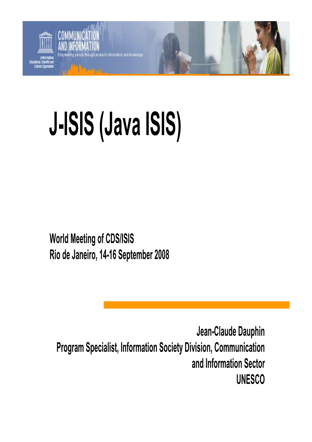 J-ISIS Database Server