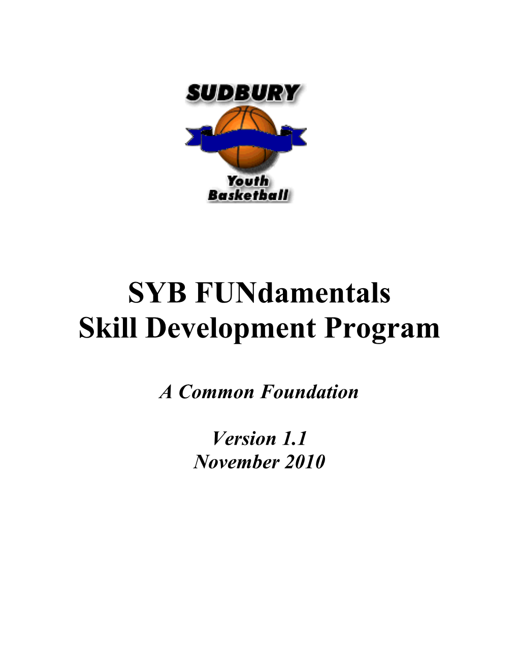 SYB Fundamentals Skill Development Program