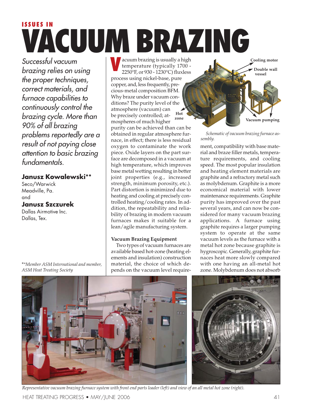 Vacuum Brazing