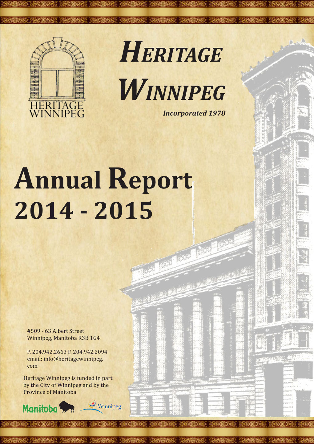 Annual Report 2014 - 2015