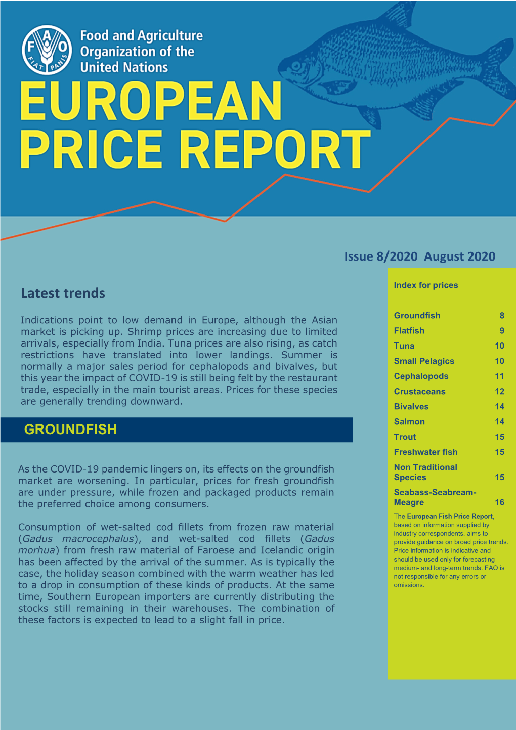 Globefish European Fish Price Report