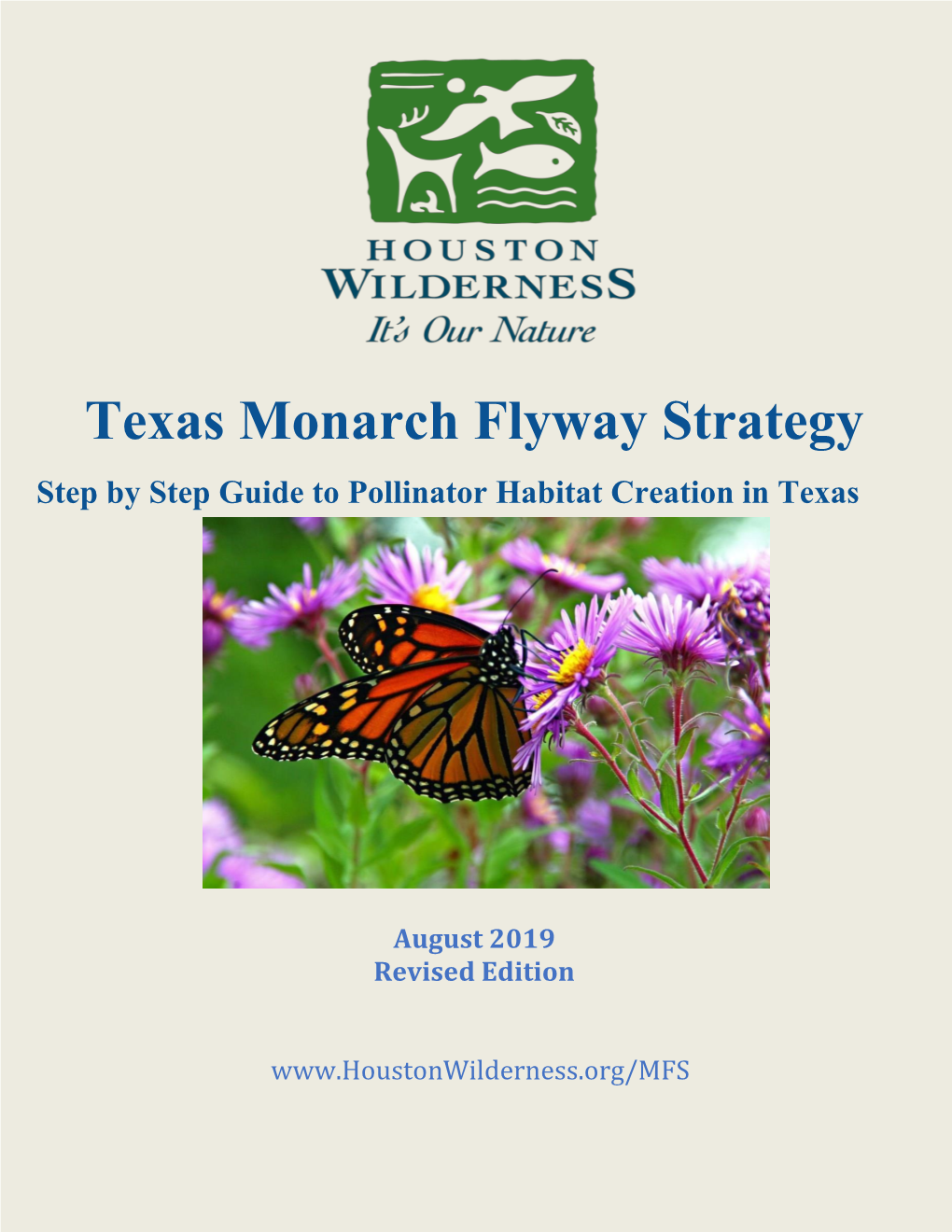 Texas Monarch Flyway Strategy Step by Step Guide to Pollinator Habitat Creation in Texas