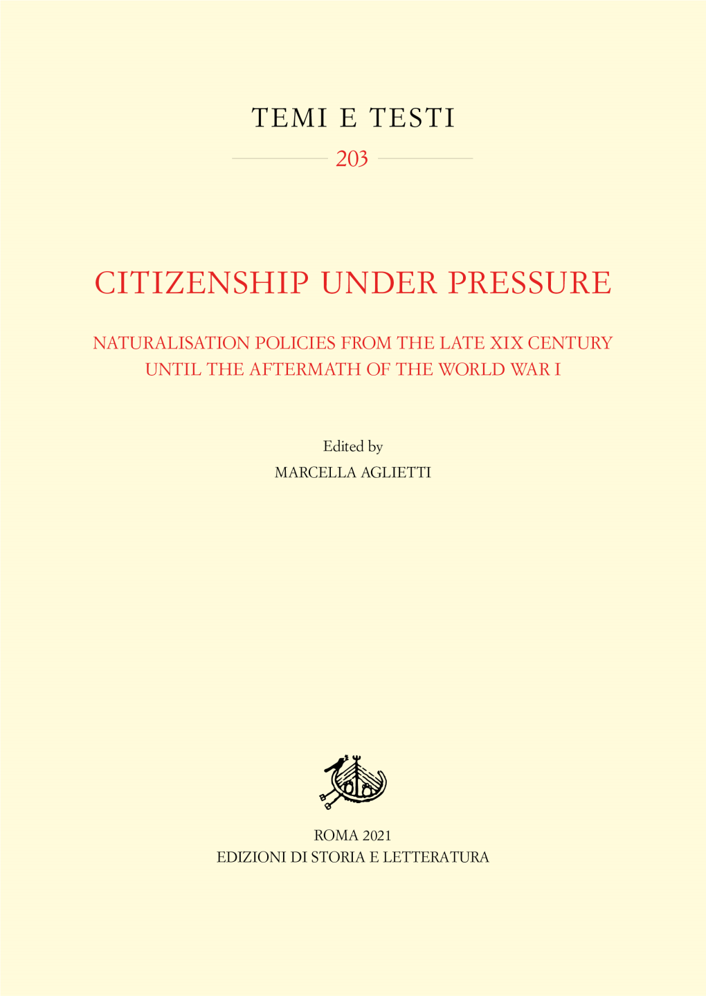 Citizenship Under Pressure