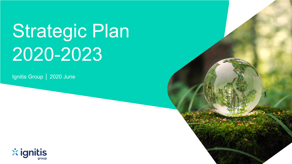 Strategic Plan 2020-2023