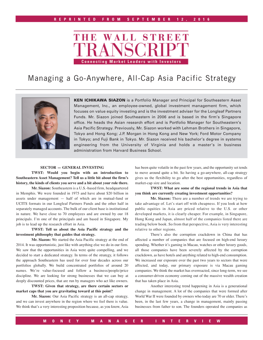 Managing a Go-Anywhere, All-Cap Asia Pacific Strategy