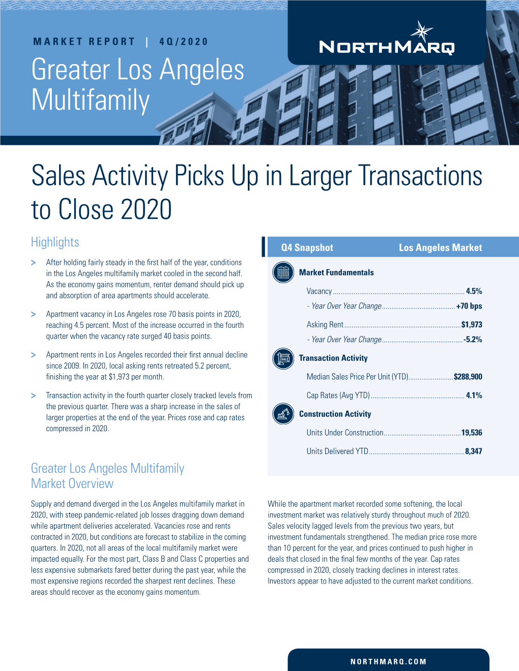 Greater Los Angeles Multifamily