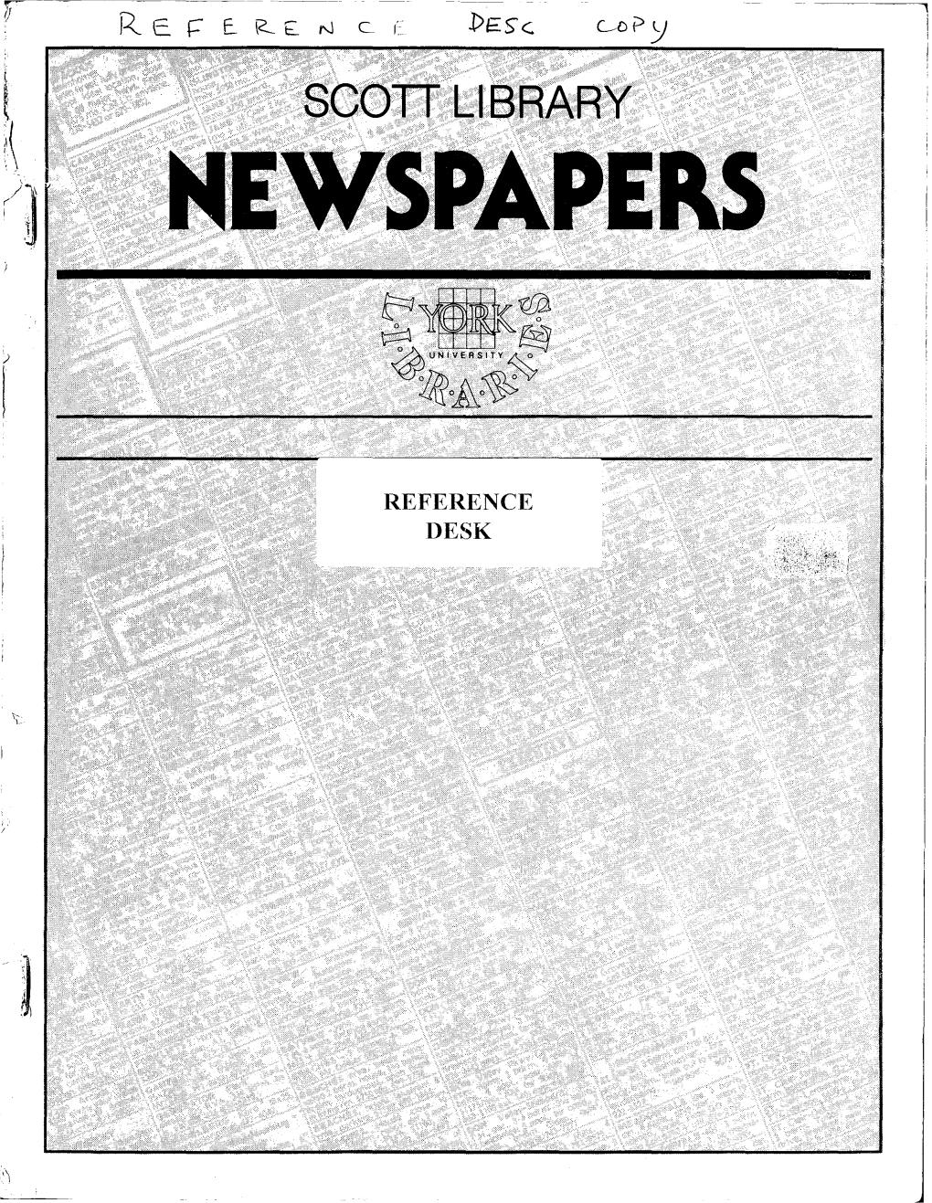 Sclibrarynewspapers.Pdf (829.6Kb)