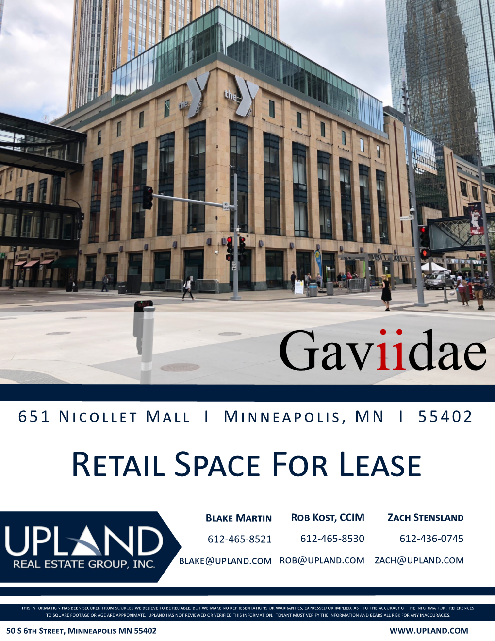 Retail Space for Lease