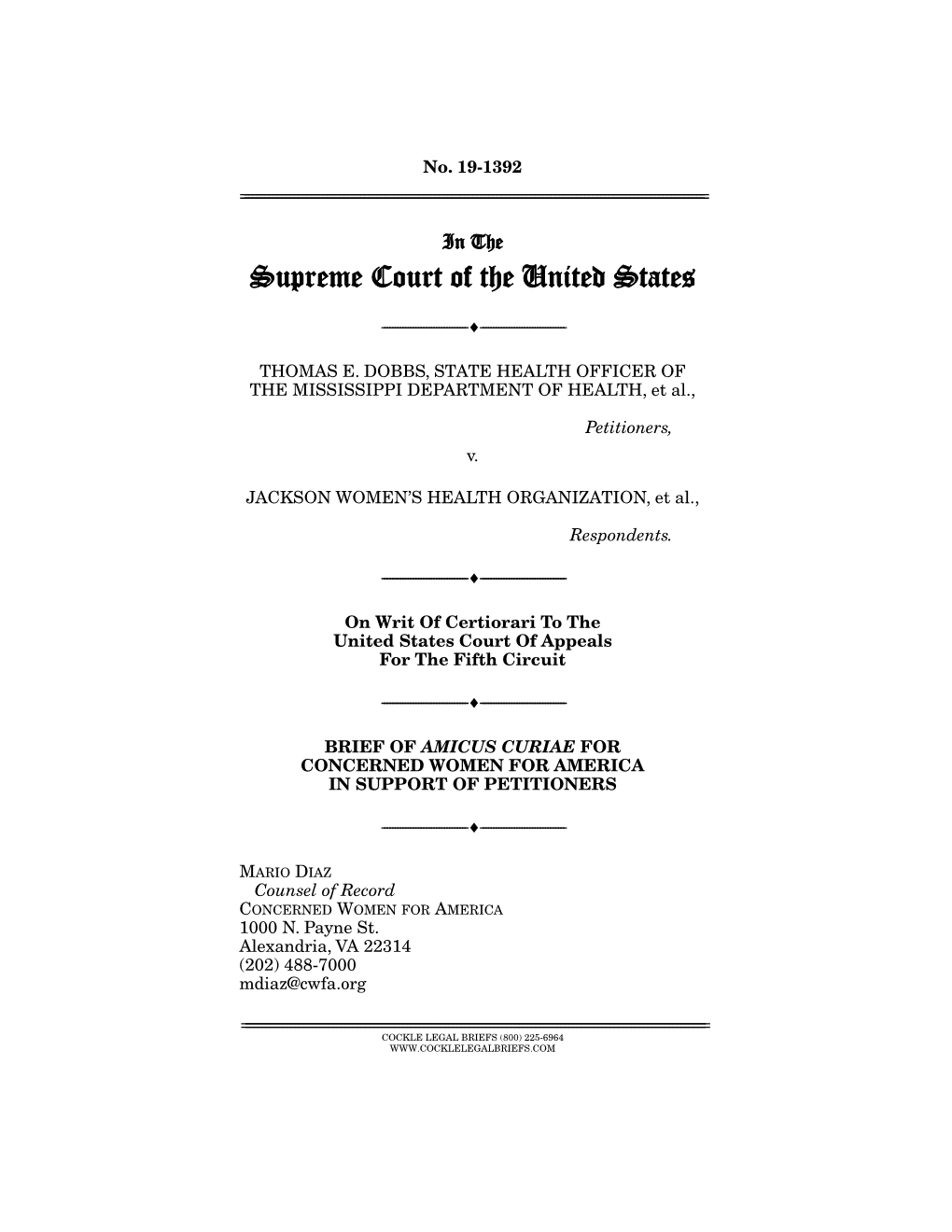 Amicus Brief