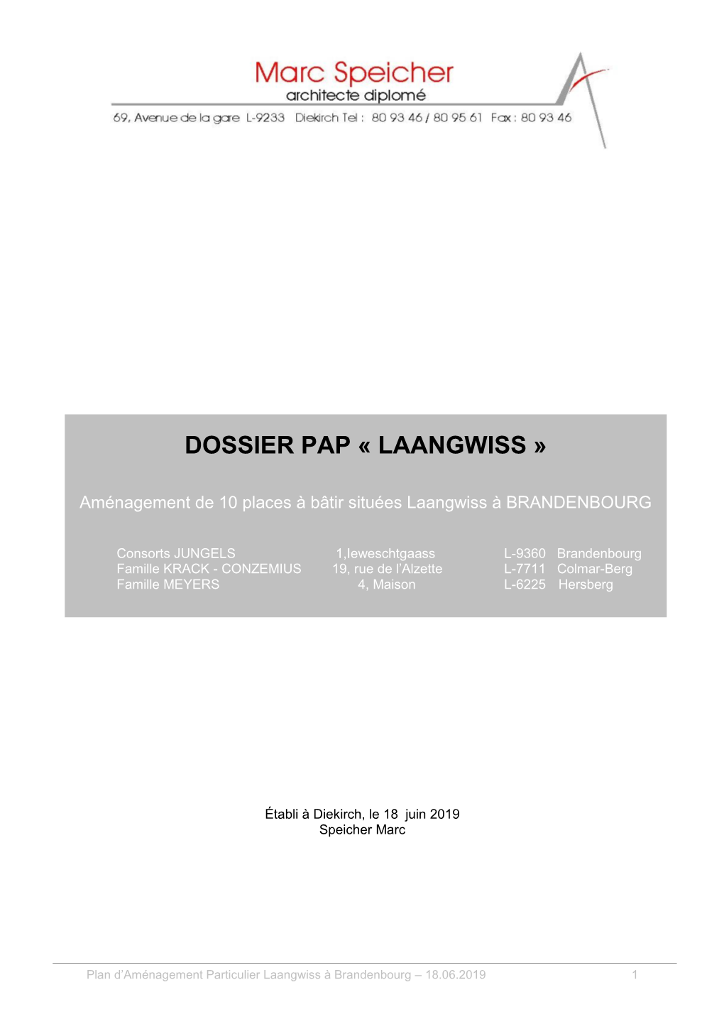 Dossier Pap « Laangwiss »