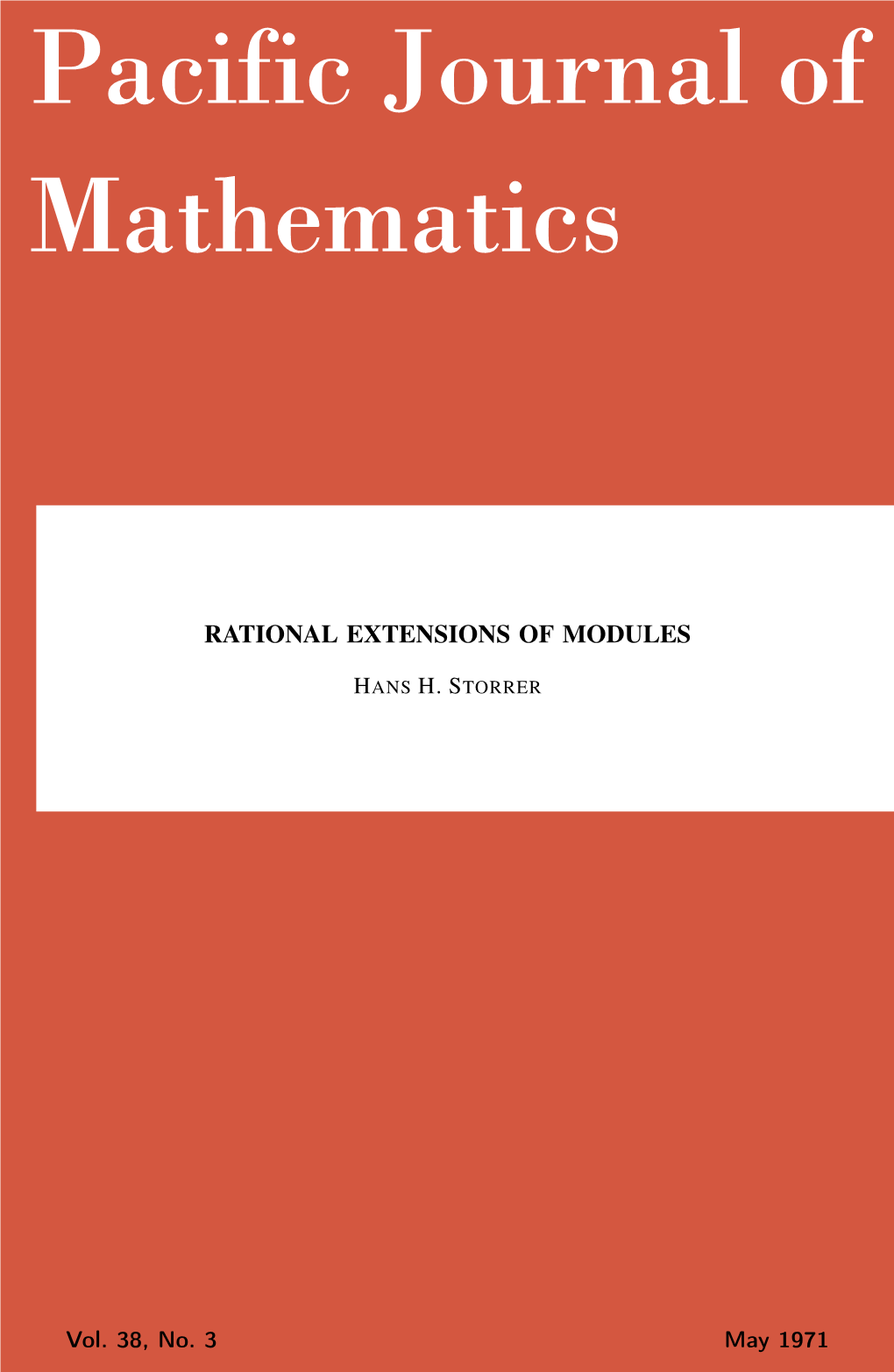 Rational Extensions of Modules