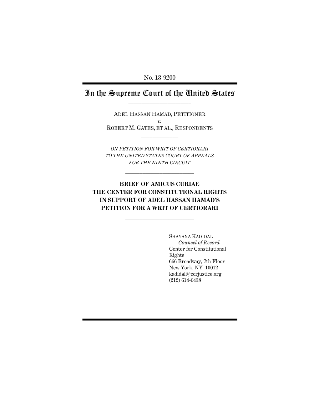 Amicus Brief