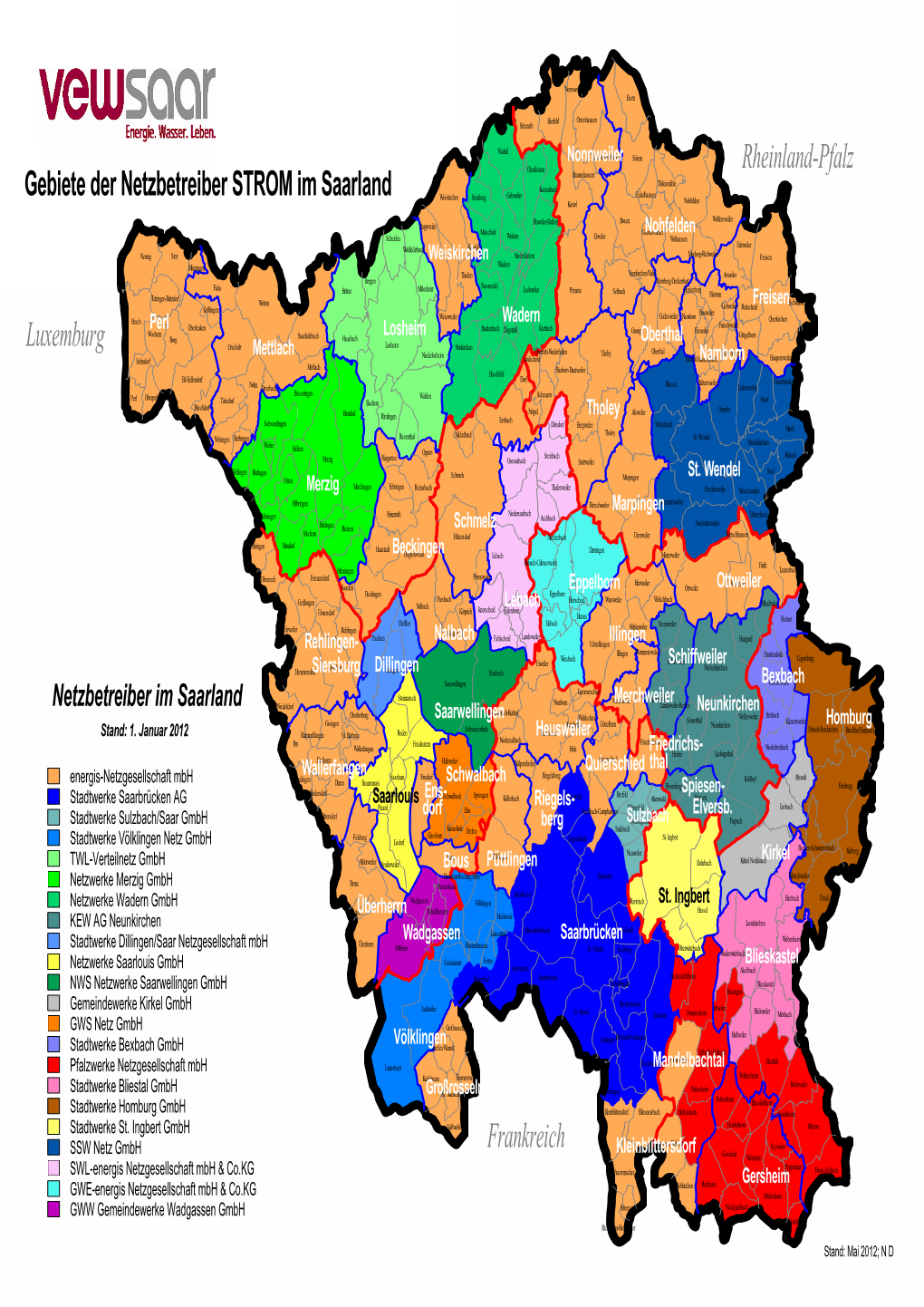 Strom Stromnetzbetreiber Saarland