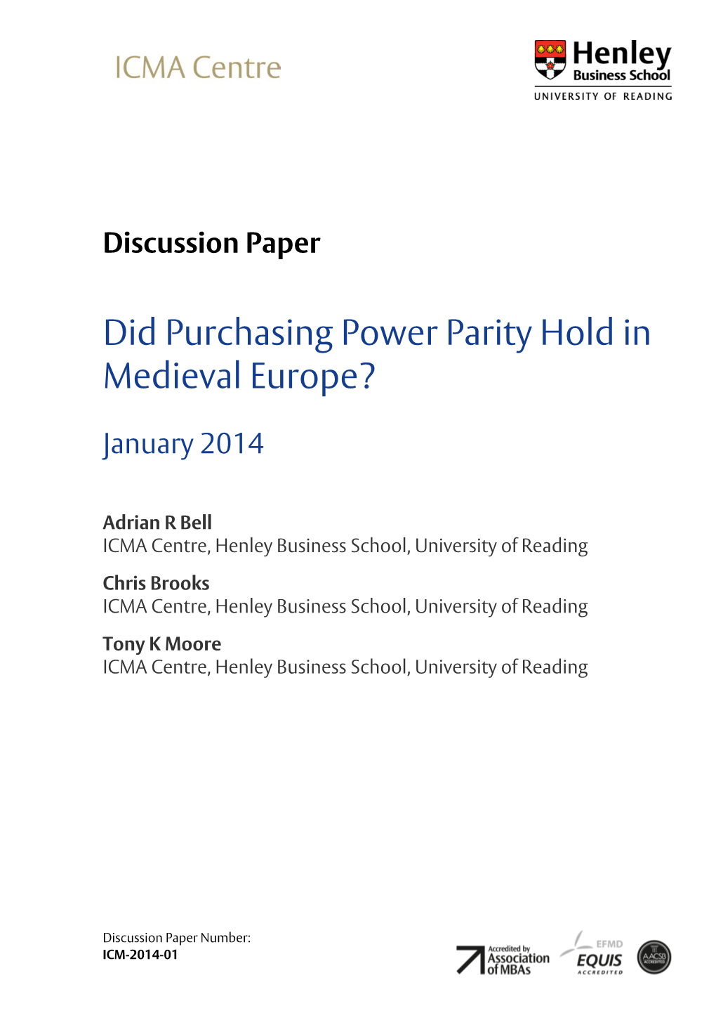 Did Purchasing Power Parity Hold in Medieval Europe?