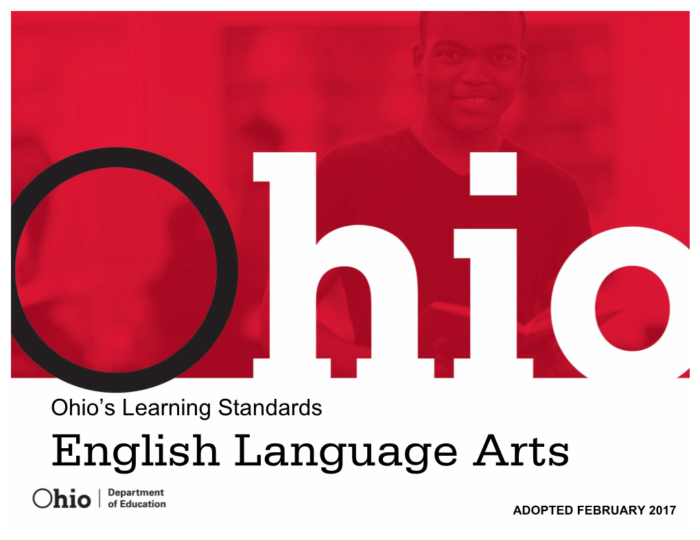 Ohio's Learning Standards for English Language Arts