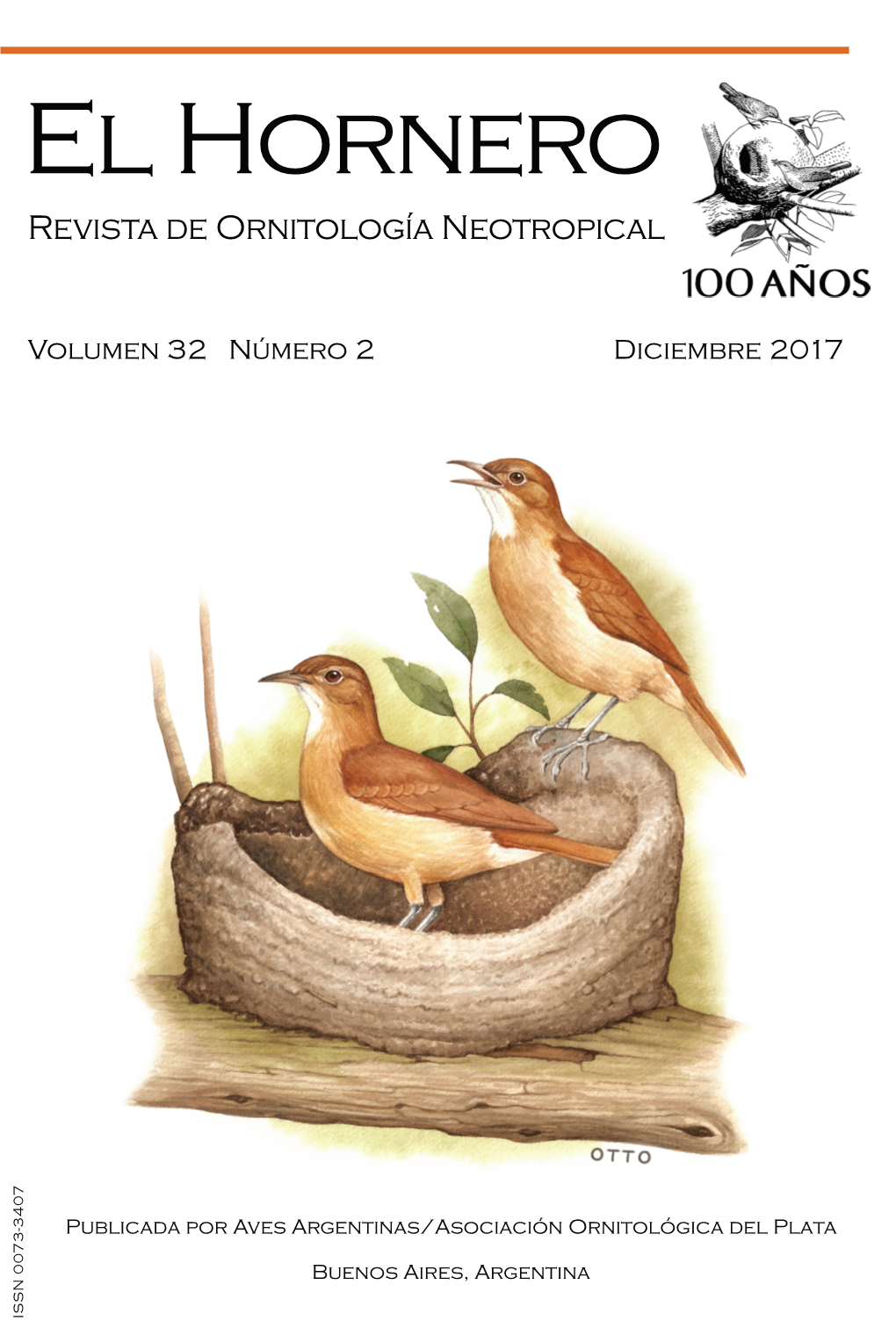 El Hornero Revista De Ornitología Neotropical