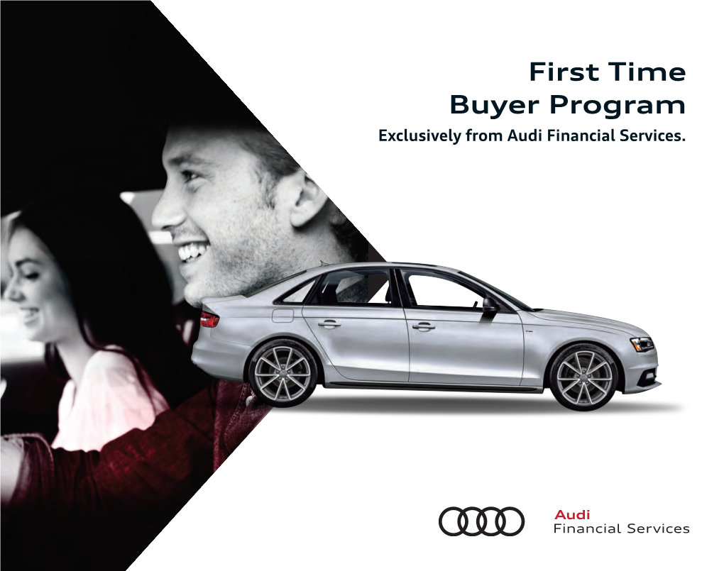 First Time Buyer Program Exclusively from Audi Financial Services