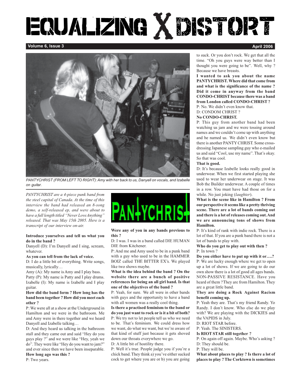 Issue 3 April 2006