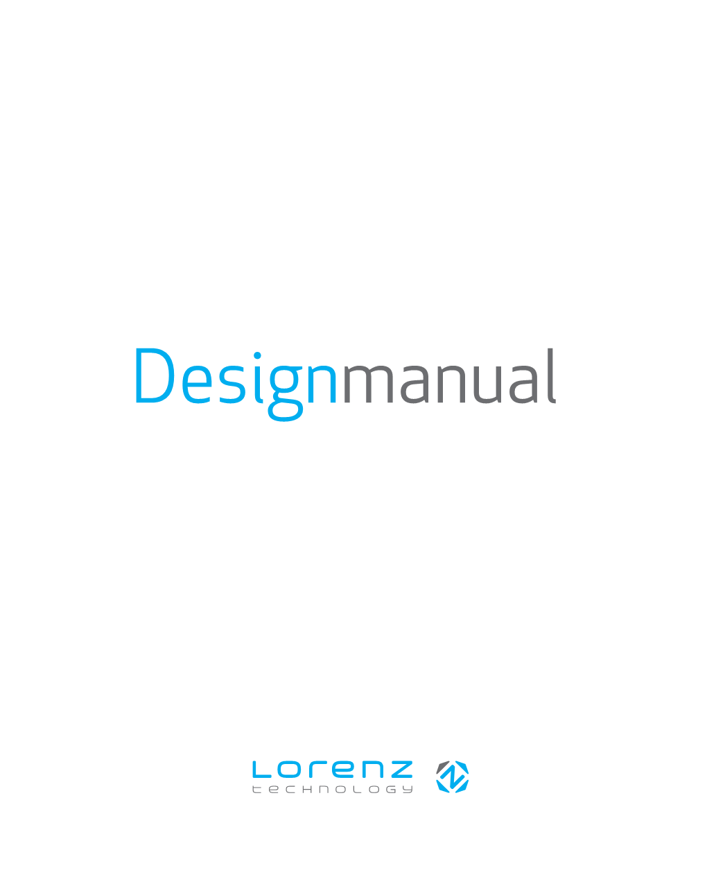 Designmanual Table of Content