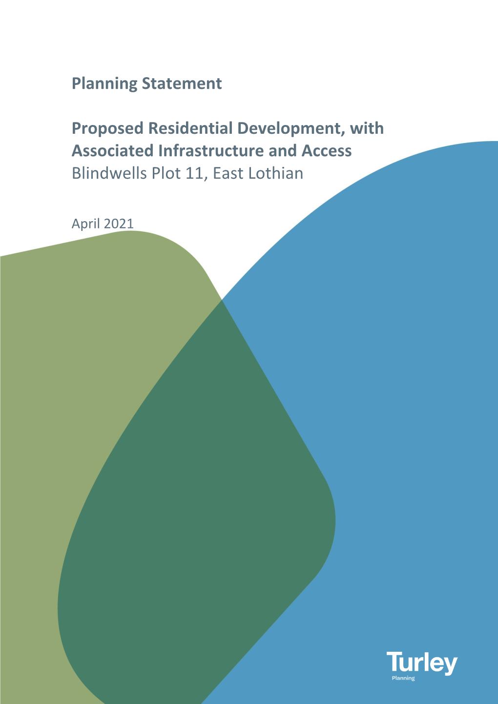 Planning Statement Proposed Residential Development, With