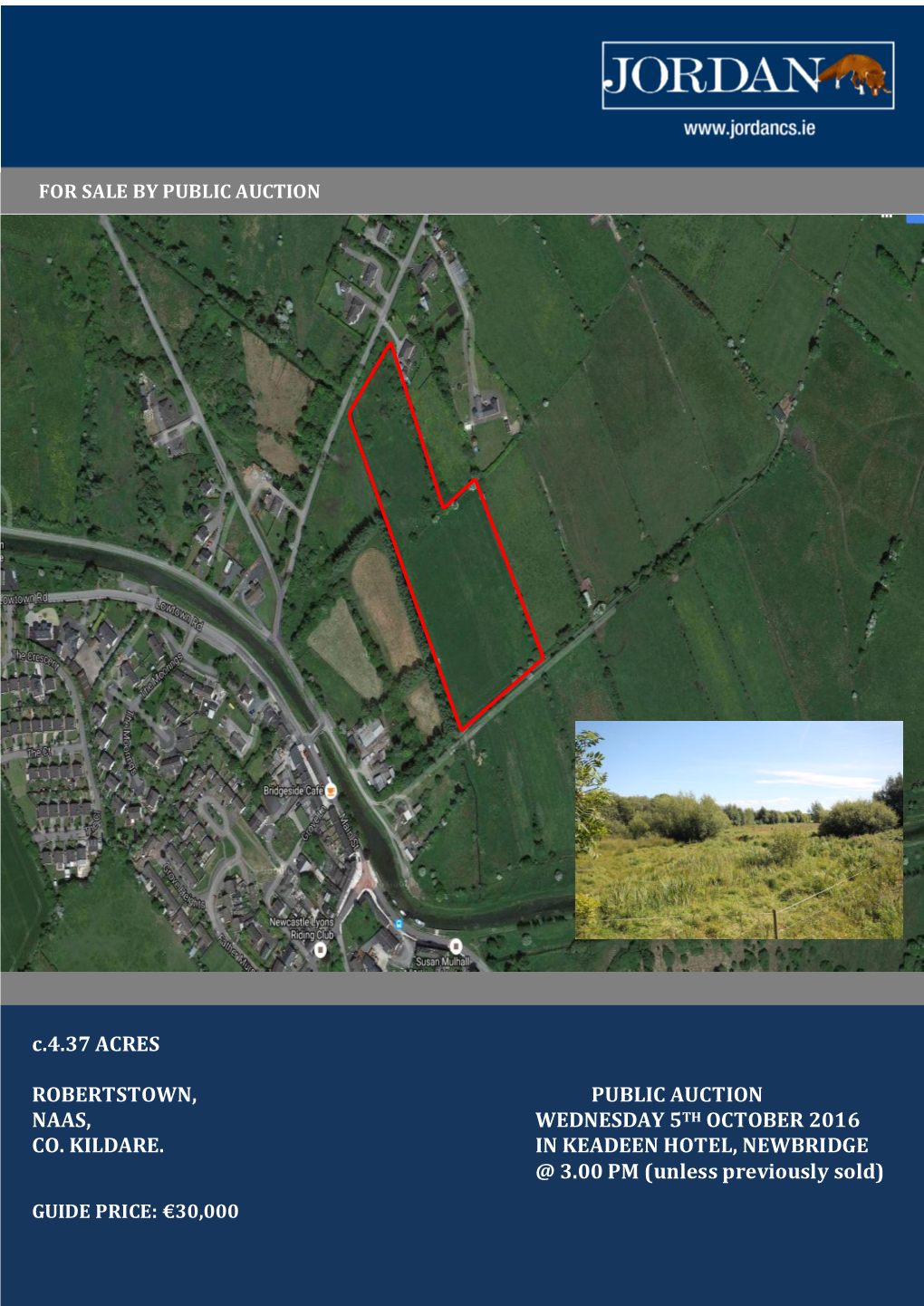 C.4.37 ACRES ROBERTSTOWN, PUBLIC AUCTION NAAS