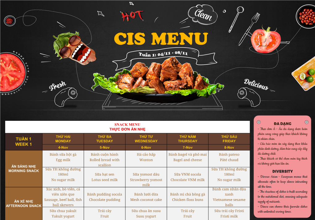 MENU CIS THANG 11 2019.Pdf