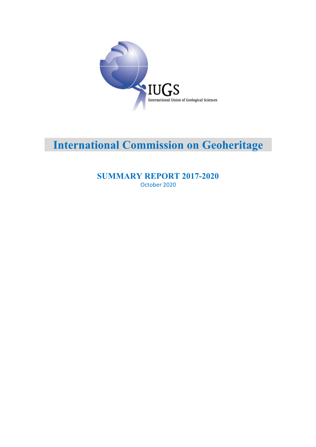 International Commission on Geoheritage