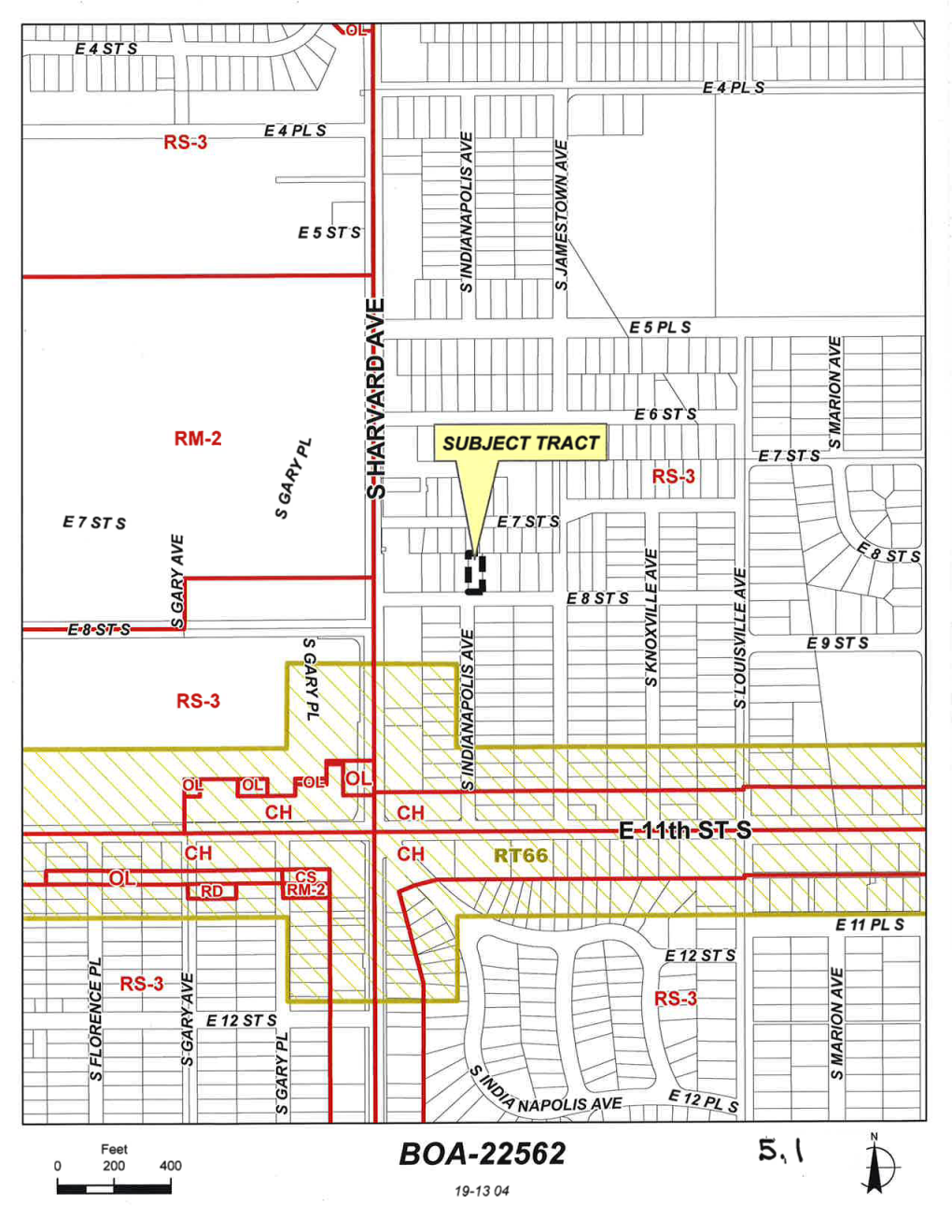 Boa-22562 5,I 19-13 04 Þ Board of Adjustment Case Report