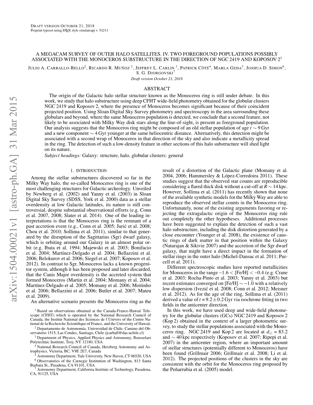 A Megacam Survey of Outer Halo Satellites. IV. Two Foreground