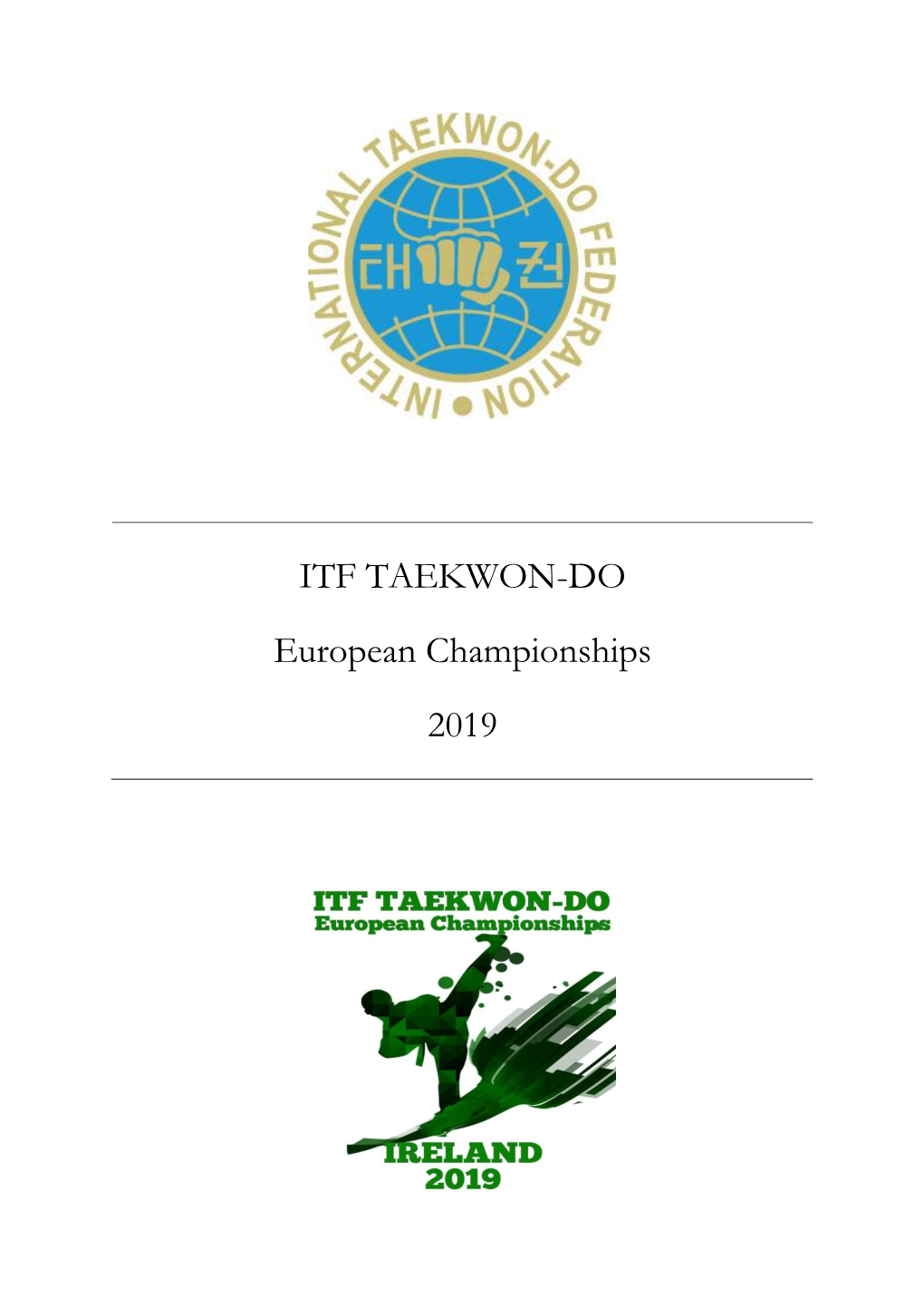 ITF TAEKWON-DO European Championships 2019