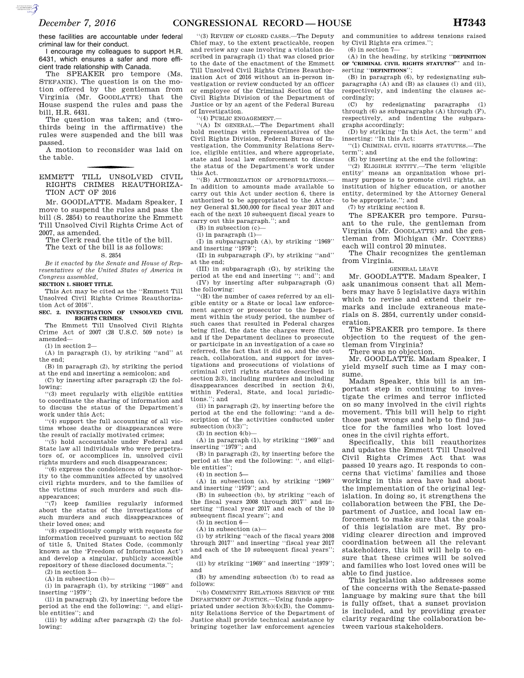Congressional Record—House H7343
