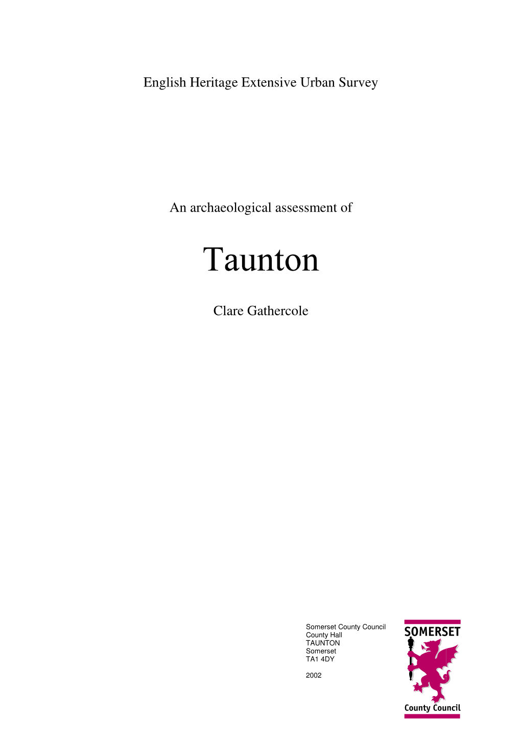 Download Taunton Report