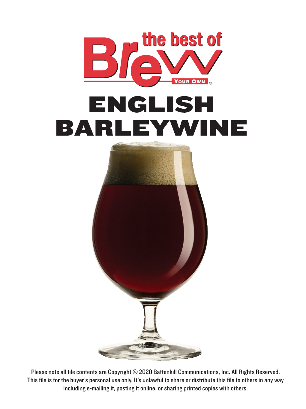 English Barleywine