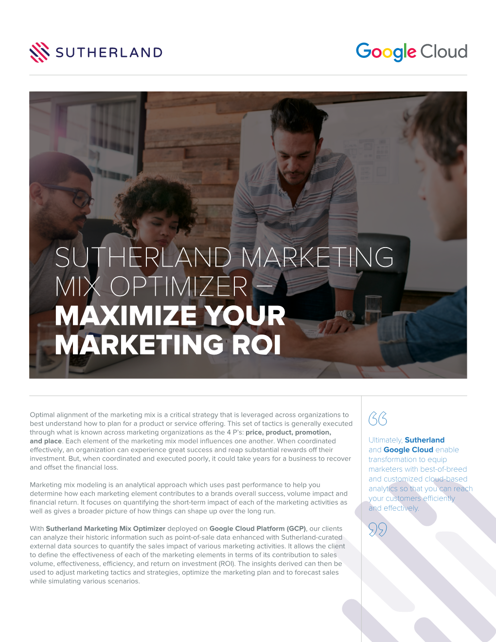 Sutherland Marketing Mix Optimizer – Maximize Your Marketing Roi