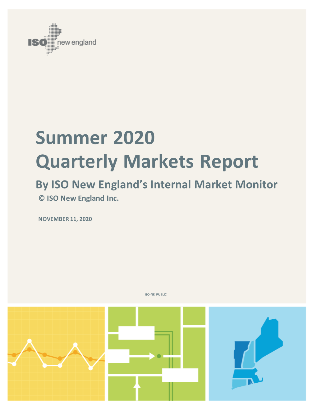 2020 Summer Quarterly Markets Report Page Ii ISO-NE PUBLIC Preface