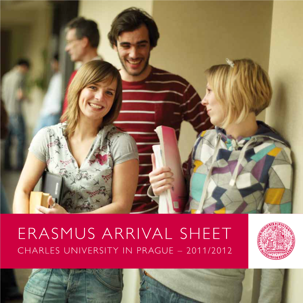Erasmus Arrival Sheet