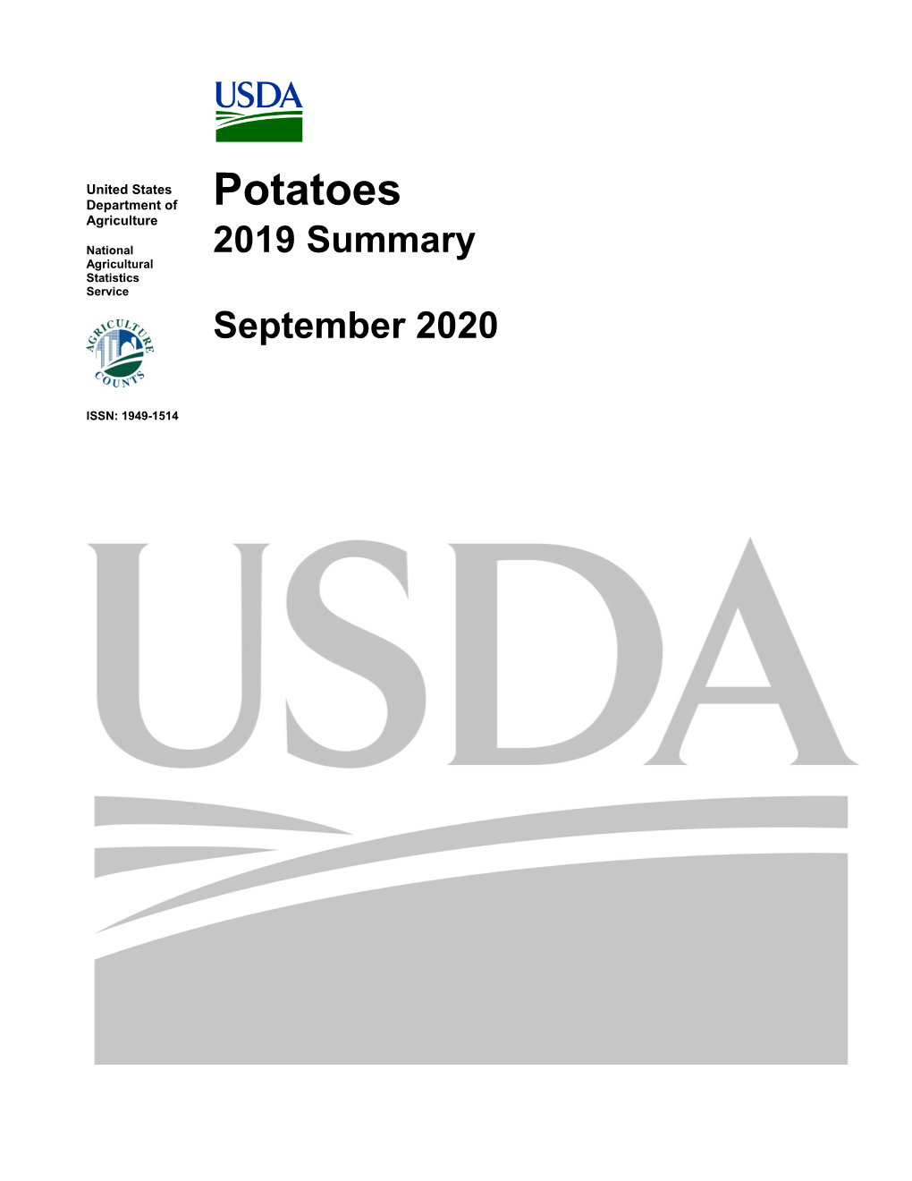 Potatoes Agriculture