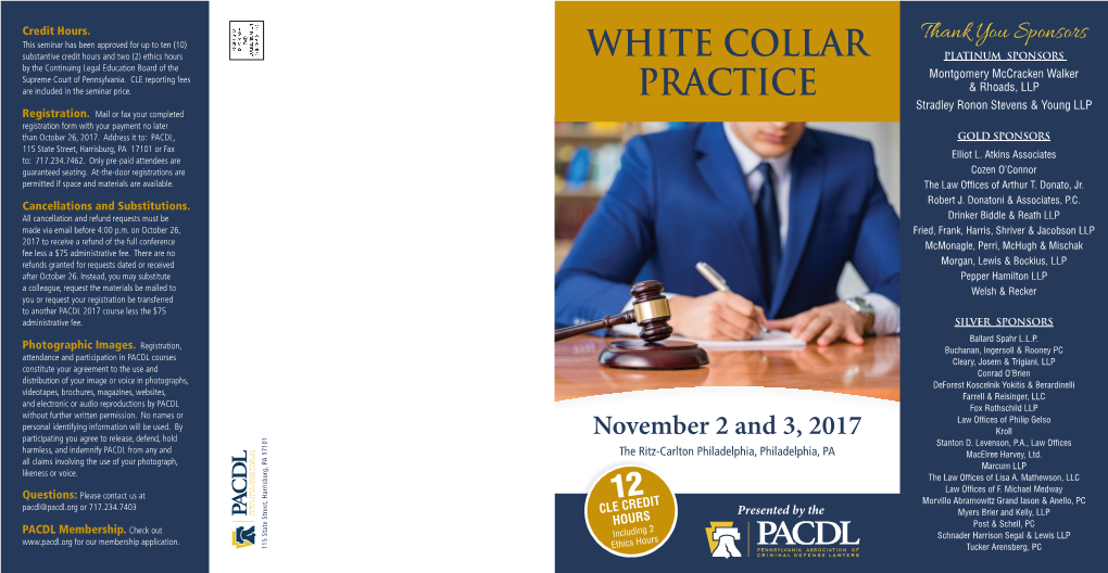 White Collar Practice