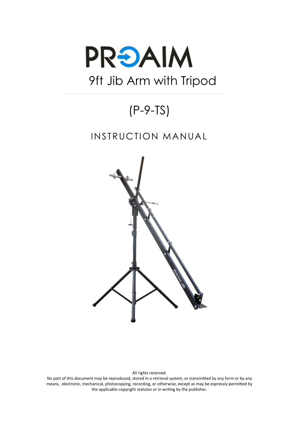 9Ft Jib Arm with Tripod