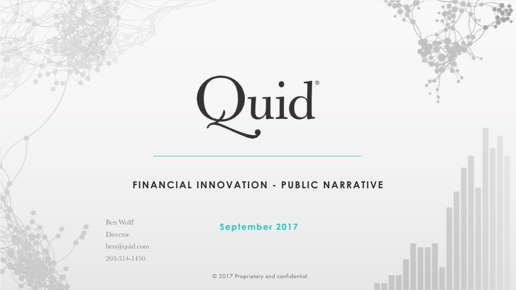 Fintech Public Narrative 2016-2017