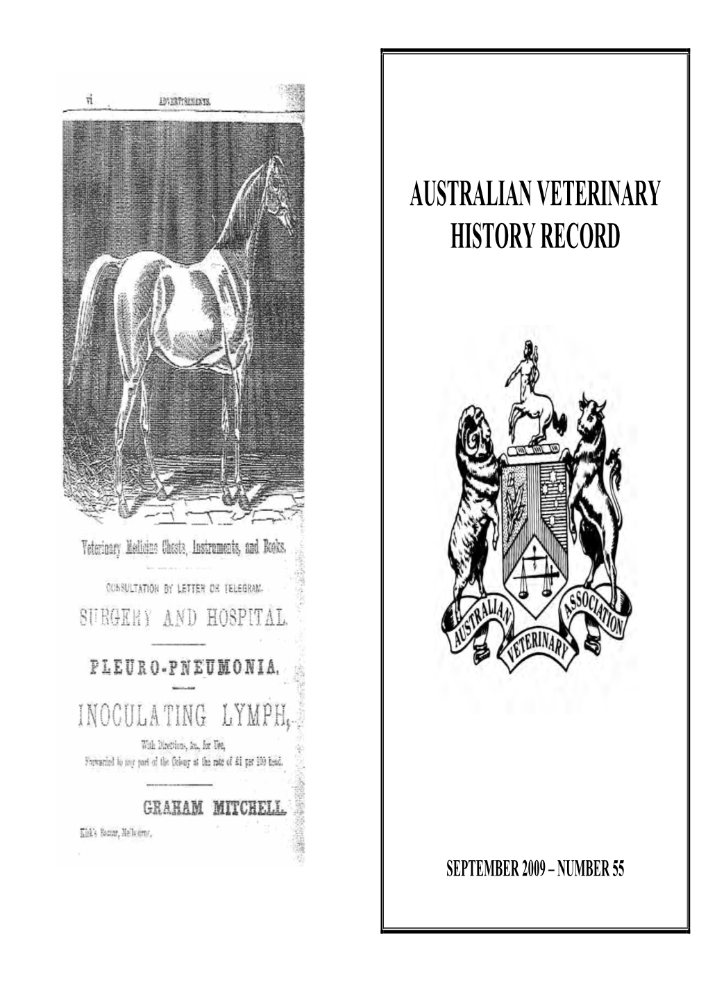 Australian Veterinary History Record