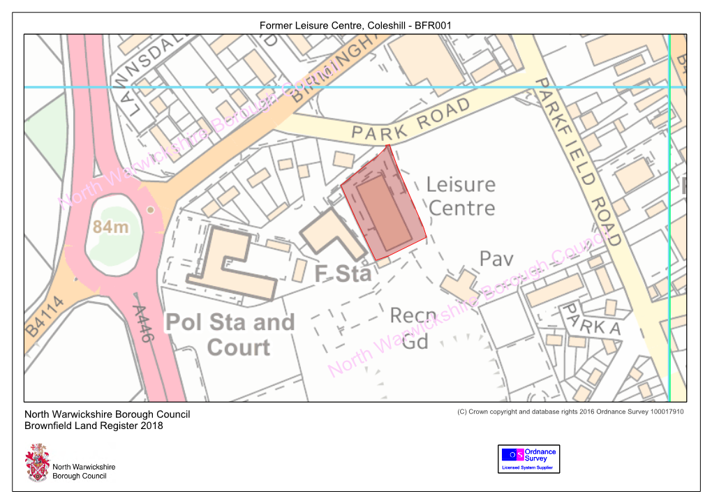 Download Brownfield Register Site Maps